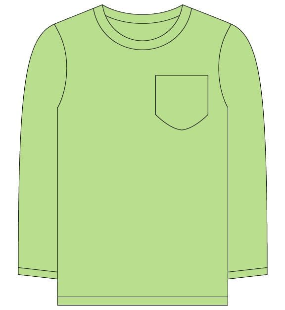 Comfort Colors Long Sleeve Pocket-T | The Neon South | Online Custom T ...