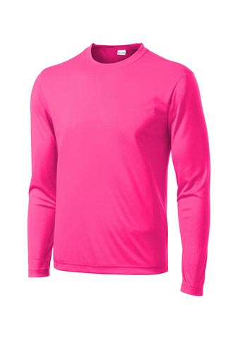pink dri fit long sleeve